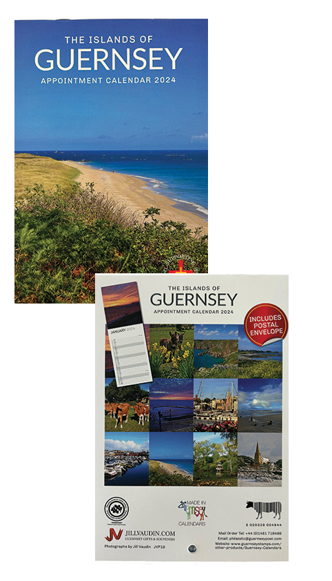Guernsey A5 Appointment Calendar 2024